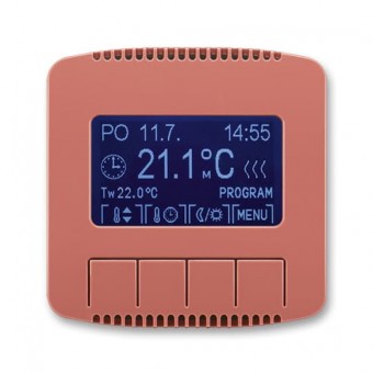 termostat programovatelný TANGO 3292A-A10301 R2 vřesová červená